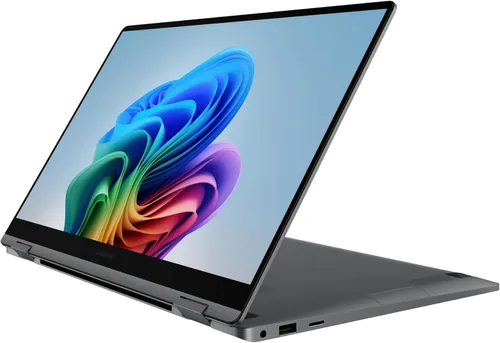 Vista 17 de Samsung PC Galaxy Book5 Pro 360 Copilot+ de 16 pulgadas, portátil empresarial AI, Windows 11 Pro, procesador Intel Core Ultra 7 258V, pantalla