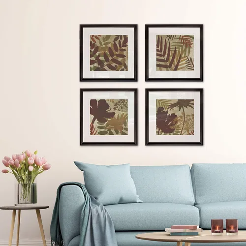Vista 35 de Wexford Home Colección de primavera de jardín de campo francés, colección de primavera, juego de 4 paneles para decoración de pared de oficina
