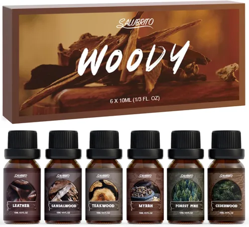 Vista 17 de SALUBRITO Juego de aceites aromáticos Zen, aceite esencial de té para difusor, vela, fabricación de jabón, té blanco, té negro, té verde mezclado