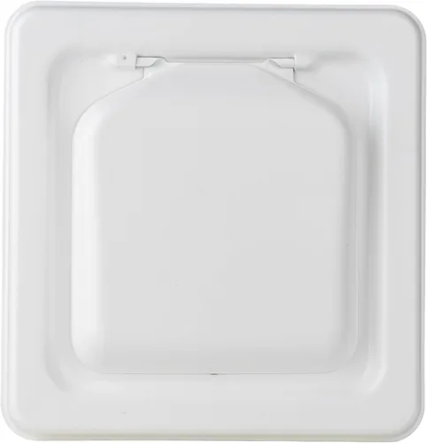 Vista 7 de NO-PEST VENT – Cubierta de ventilación exterior para secadora o extractor de baño, doble puerta, 4 pulgadas, tubo de 12 pulgadas, fabricada en EE.