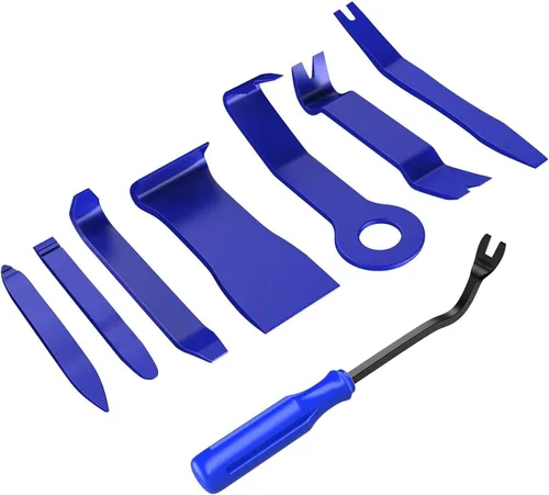 Vista 19 de GOOACC Kit de 8 piezas de herramientas para quitar molduras sin rayar, kit de herramientas para quitar molduras del salpicadero, ventana y molduras