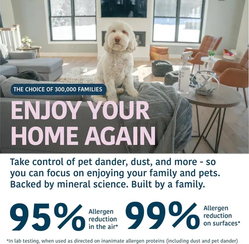 Vista 2 de Allergy Asthma Clean - Paquete de 2 concentrados en aerosol de alérgenos Usa tu propia botella Más de 64 onzas en total