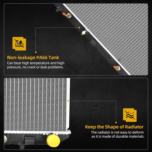 Vista 3 de DWVO Radiador compatible con Chevrolet Malibu 2016-2018, Buick LaCrosse 1.5L 3.6L V6 L4 2017-2019.