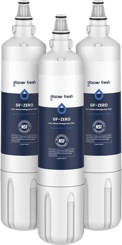 Vista 10 de GLACIER FRESH Filtro de agua de repuesto para refrigerador Sub-Zero 4204490, 4290510, 9030868, 1 paquete