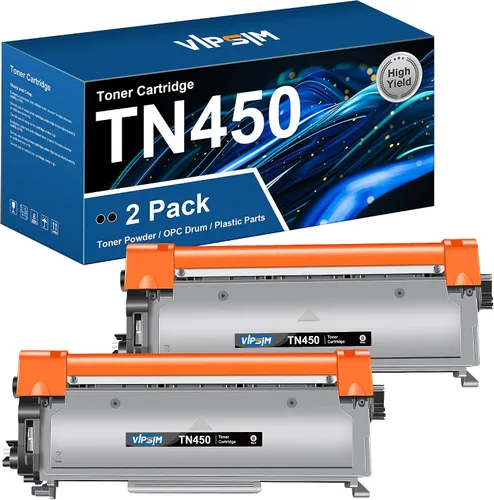 TN450 - Cartucho de tóner para impresora Brother, repuesto para Brother TN450 TN420 TN-450 TN-420 a compatible con HL-2270DW HL-2280DW HL-2230