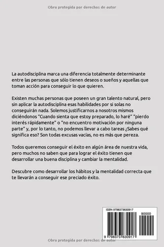 Vista 2 de El poder de la autodisciplina. Conviértete en una persona productiva y exitosa cambiando tus hábitos (Spanish Edition)