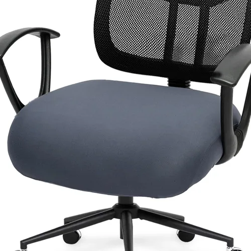 Vista 94 de Fundas elásticas resistentes al agua para sillas de computadora - Protectores lavables para respaldo giratorio y asiento para mascotas - Negro