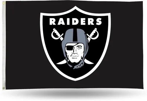 Vista 52 de Rico Industries Bandera estándar de la NFL de 3 x 5 pies, de una sola cara, para interior o exterior, decoración del hogar