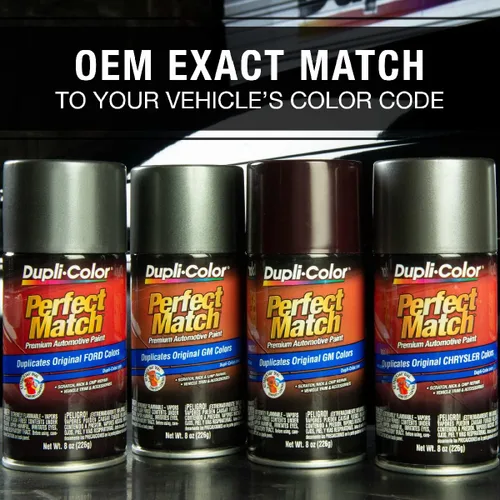 Vista 102 de Pintura para automotores, combinación perfecta con General Motors, de Dupli-Color, dorado metálico