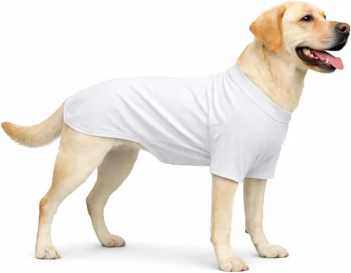 Vista 108 de Lovelonglong 2019 - Ropa para mascotas, Disfraces para Perro, Ropa Camisetas en blanco para Perros Grande Medianos Pequeños 100% Algodón 18