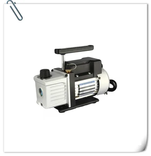 Vista 2 de 110V 1/4 HP 3 CFM 5 Pa Bomba de vacío de aire de paleta giratoria de una sola etapa, adecuada para envasado al vacío, mantenimiento