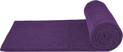 Vista 522 de Cotton Paradise 100% Cotton Turkish Washcloth Set for Bathroom, 4 Piece Soft Absorbent Small Hand Face Towels Wash Rags, Lilac