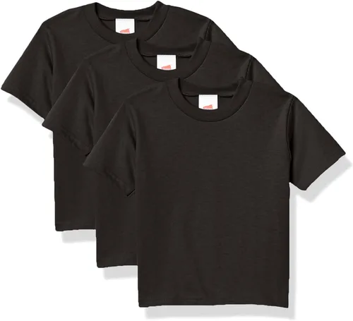 Paquete económico de camisetas de manga corta essentials de Hanes para niños (paquete de 3)