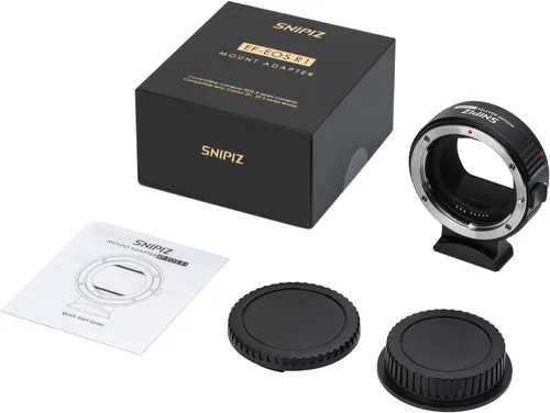 Vista 6 de Adaptador de montaje de lente EF-EOS R Convertidor de lente de enfoque automático compatible con lentes Canon EF/EF-S Series y cámaras EOS R, RP