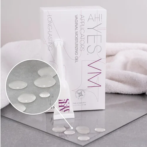 Vista 6 de AH! YES® VM - Hidratante vaginal a base de agua, larga duración y acción rápida para sequedad e irritación vaginal, pH igualado, sin estrógenos