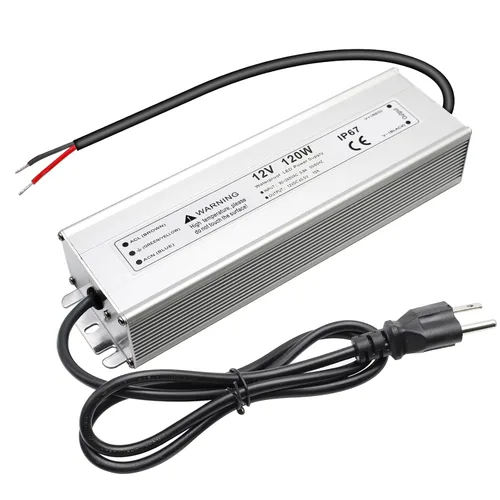 Vista 21 de Fuente de alimentación LED de 30 W y 12 voltios, controlador LED IP67 impermeable, convertidor de CA de 110 V a 12 V CC, transformador LED de salida