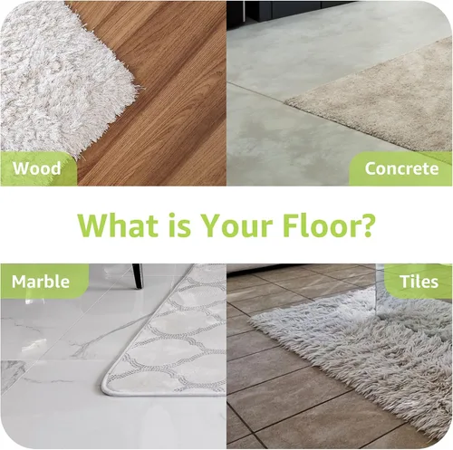 Vista 6 de Rabenda 24 Piezas Agarraderas para Alfombras, Almohadillas Antideslizantes para Alfombras para Pisos de Madera Dura y Azulejos, Cinta Reutilizable