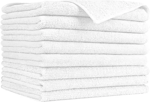 Vista 35 de AIDEA Paquete de 8 paños de limpieza de microfibra, toallas de microfibra suave para automóviles, trapos de limpieza absorbentes, sin pelusas, sin