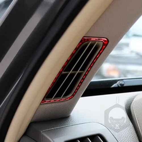 Vista 29 de NVCNX Real Premium Carbon Fiber Compatible with Infiniti G37 2011 2012 2013 Coupe Sedan Convertible Accessories Car Center Console Dash Dashboard