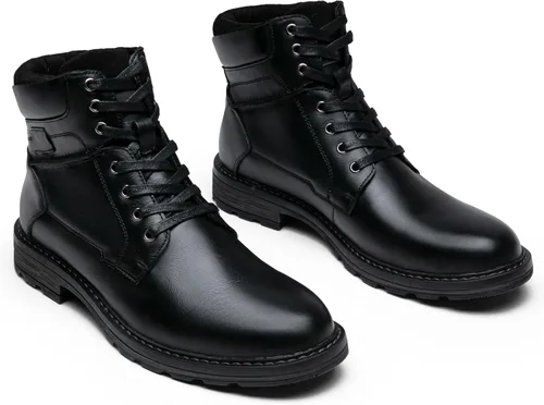 Vista 4 de Jousen Mens Casual Boots Chukka Leather Boots for Men's Dress Boots