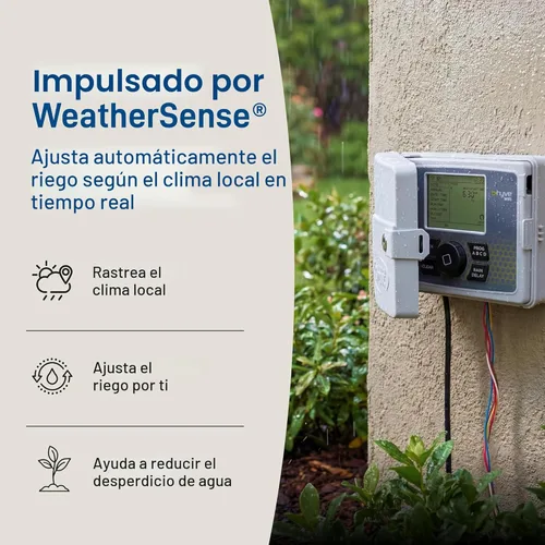 Vista 6 de Orbit 57946 B-hyve Controlador inteligente de rociadores para interiores y exteriores de 6 zonas