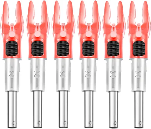 Vista 11 de DEEPOWER X Culatines Iluminados para Flechas .204"/.233"/.244"/.246" con Interruptor de Encendido/Apagado con Bujes H, S, GT