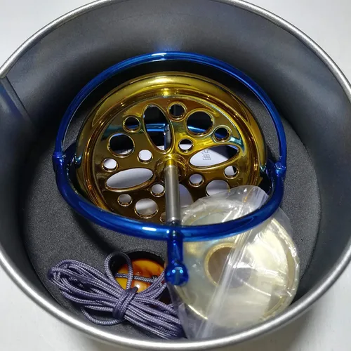 Vista 7 de Joytech Giroscopio de precisión Metal Anti-gravedad Spinning Top Balance Toy y 4.13 '' (4.134 in) Diámetro Spinning Top Base AG002-DZ06