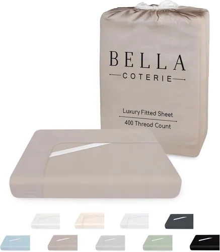 Vista 14 de Bella Coterie Sábana Bajera Ajustable de Viscosa de Bambú de Lujo Tamaño Queen 100% Cultivada Orgánicamente Ultra Suave Refrescante