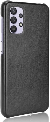 Vista 3 de Funda de teléfono para Samsung Galaxy A32 5G, [piel sintética] + [plástico duro] para Samsung Galaxy A32 5G funda protectora, antideslizante, a