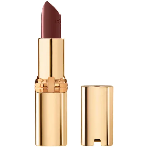 Vista 39 de L'Oreal Paris Colour Riche - Lápiz labial satinado para labios hidratados, maquillaje de labios con aceite de argán y vitamina E, vale la pena, 0.13