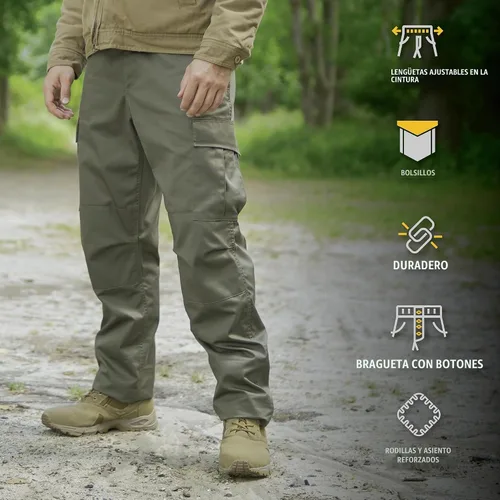 Vista 4 de Ejército Fatigues BDU pantalones de camuflaje, militar, ACU Digital Camuflaje del bosque
