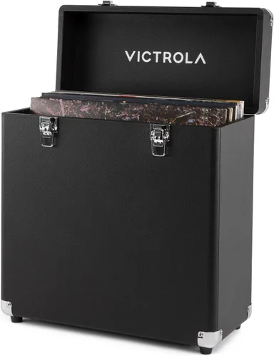 Vista 21 de Victrola Journey II (modelo 2025) - Reproductor de discos de maleta con Bluetooth - Altavoces estéreo integrados con graves mejorados, tocadiscos
