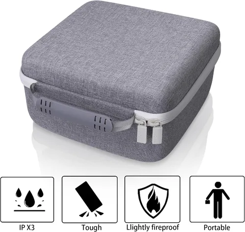 Vista 6 de co2CREA Funda rígida compatible con impresora fotográfica instantánea KODAK Dock Plus 4PASS de 4 x 6, papel fotográfico, adaptador de corriente