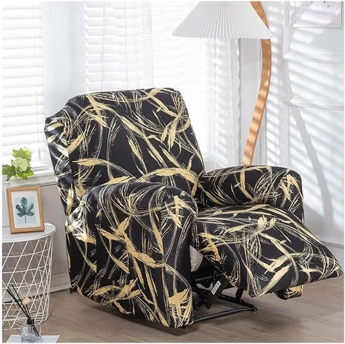 Vista 20 de Lazyboy - Funda para silla reclinable, 4 piezas, fundas para sofá reclinable, fundas antideslizantes y reclinables con bolsillos de almacenamiento