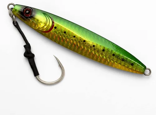 Vista 17 de BLUEWING Señuelos de pesca para agua salada de paso lento, plantillas verticales de 2.82 oz-35.27 oz cebo de hundimiento de peces con gancho