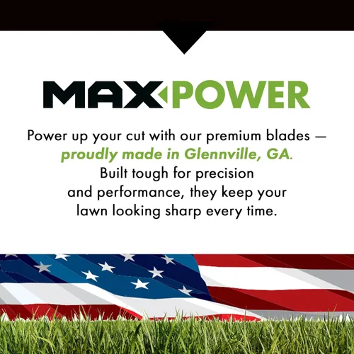 Vista 10 de Maxpower 561557B Juego de 3 cuchillas para muchos, cortacéspedes Craftsman para corte MTD/Cub Cadet/Troy-Bilt de 54 pulgadas que sustituye a