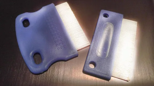 Vista 2 de Peines removedores de manchas de lágrimas, suave y eficazmente elimina la cáscara, moco y manchas