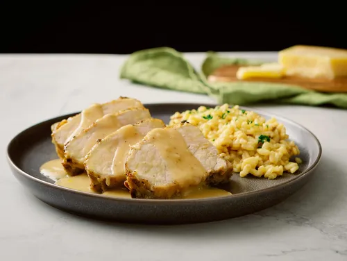 Vista 8 de Alessi Autentico, Risotto Sazonado Premium, Arroz Arborio Italiano, Fácil de Preparar, 8 oz (Milanesa, Paquete de 6)