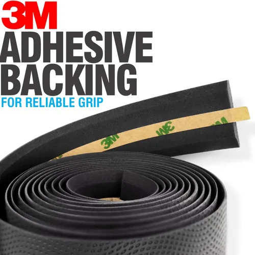 Vista 2 de MARQUE Cinta para manillar Pro Bike – Barra de caída de bicicleta de carretera con parte trasera adhesiva, viene con un par de tapones de extremo