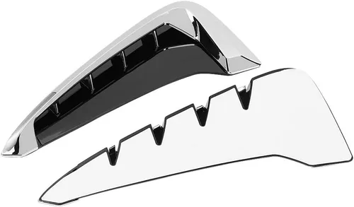 Vista 5 de Cubierta lateral del coche, 2 piezas de cubierta de ventilación de aire lateral del automóvil, accesorios de decoración para X5 F15 14-18
