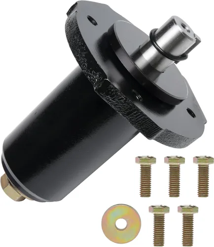 Vista 12 de Conjunto de husillo de repuesto con polea - Compatible con cortacéspedes MTD, Troy-Bilt y Cub Cadet de cubierta de 42 pulgadas - Reemplaza
