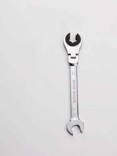 Vista 9 de FLZOSPER Llave métrica de 1.181 in para tubos de fijación, llave de engranajes de cabeza flexible, llave combinada de trinquete