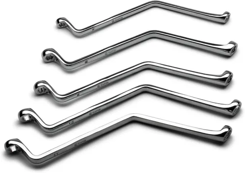 Vista 9 de Capri Tools Llave de purga de freno de 7 mm, de doble extremo de caja angular, métrica