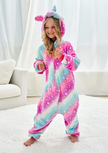 Vista 2 de Disfraz de unicornio a juego para muñecas y niñas disfraz de cosplay para niños pequeños