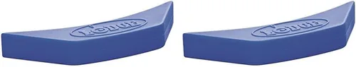 Vista 4 de Lodge Soporte de asa de silicona para microondas - Soporte de asa caliente apto para lavavajillas diseñado para productos tradicionales de hierro