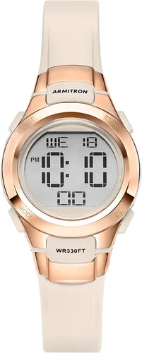 Vista 13 de Armitron Sport 45/7012 - Reloj cronógrafo digital para mujer con correa de resina