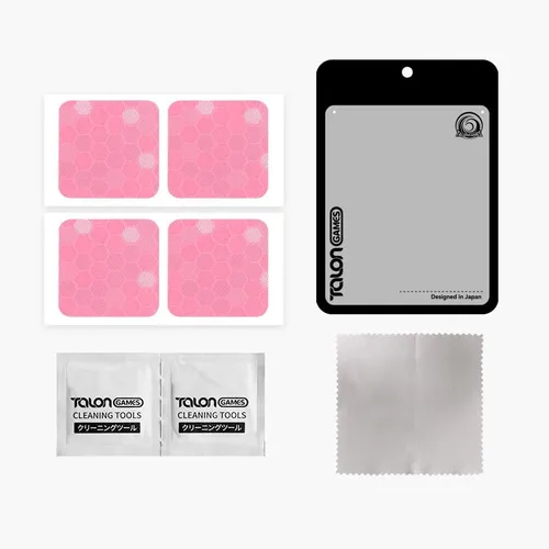 Vista 5 de TALONGAMES Touchpad Protector Compatible with Steam Deck OLEDSteam Deck Trackpad Skin (Trackpads Protector, Honeycomb Hex - Pink)