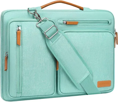 Vista 28 de MOSISO Bolsa de hombro protectora 360 para laptop, bolsa de computadora de 13 a 13.3 pulgadas compatible con MacBook, HP, Dell, Lenovo, Asus