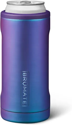 Vista 23 de BrüMate Hopsulator - Enfriador de latas delgado aislado para latas delgadas de 12 onzas, soporte de bebidas de acero inoxidable con aislamiento