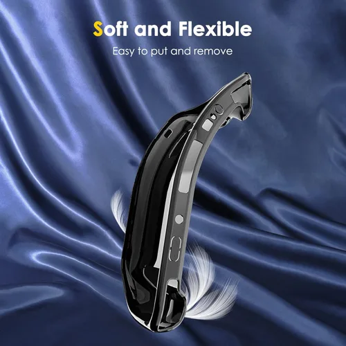 Vista 7 de UPTOHIGH Steam Deck Case, Protective Case for Steam Deck, Steam Deck TPU Case Cover with Full Protection, Non-Slip and Shock-Absorption Case for